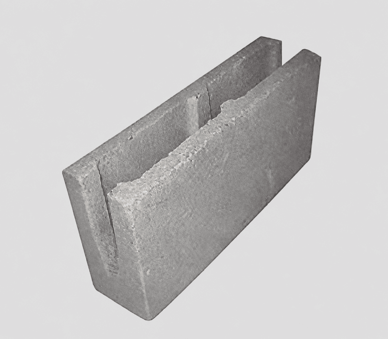 Canaleta U 09x19x39cm