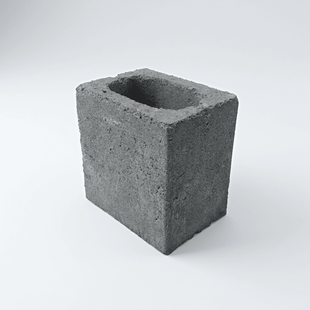 Meio Bloco Estrutural 14x19x19cm