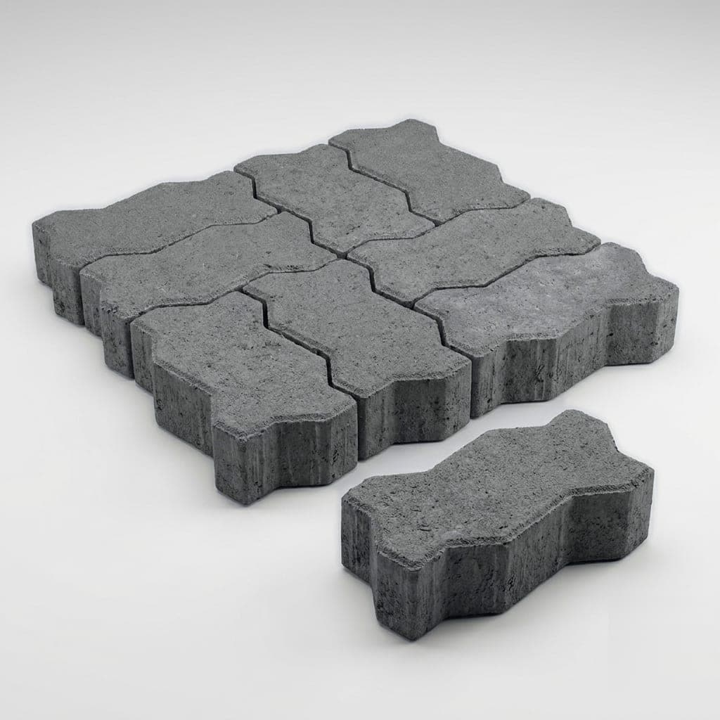 Pavers Unistein 16 faces assentados